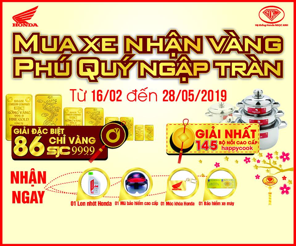 Tưng Bừng Chào Mừng Một Năm Mới Với Chương Trình Khuyến Mãi Hấp Dẫn ” Mua Xe Nhận Vàng – Phú Quý Ngập Tràn”