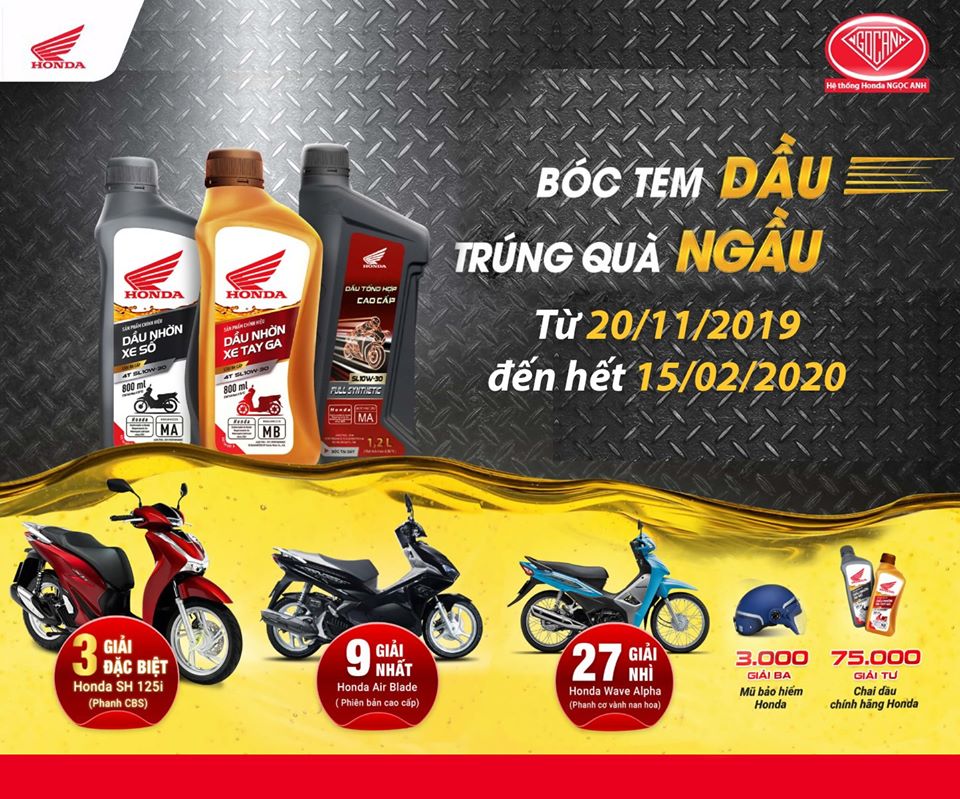 Chương Trình Khuyến Mãi “Bốc Tem Dầu – Trúng Quà Ngầu” Chính Thức Quay Trở Lại !