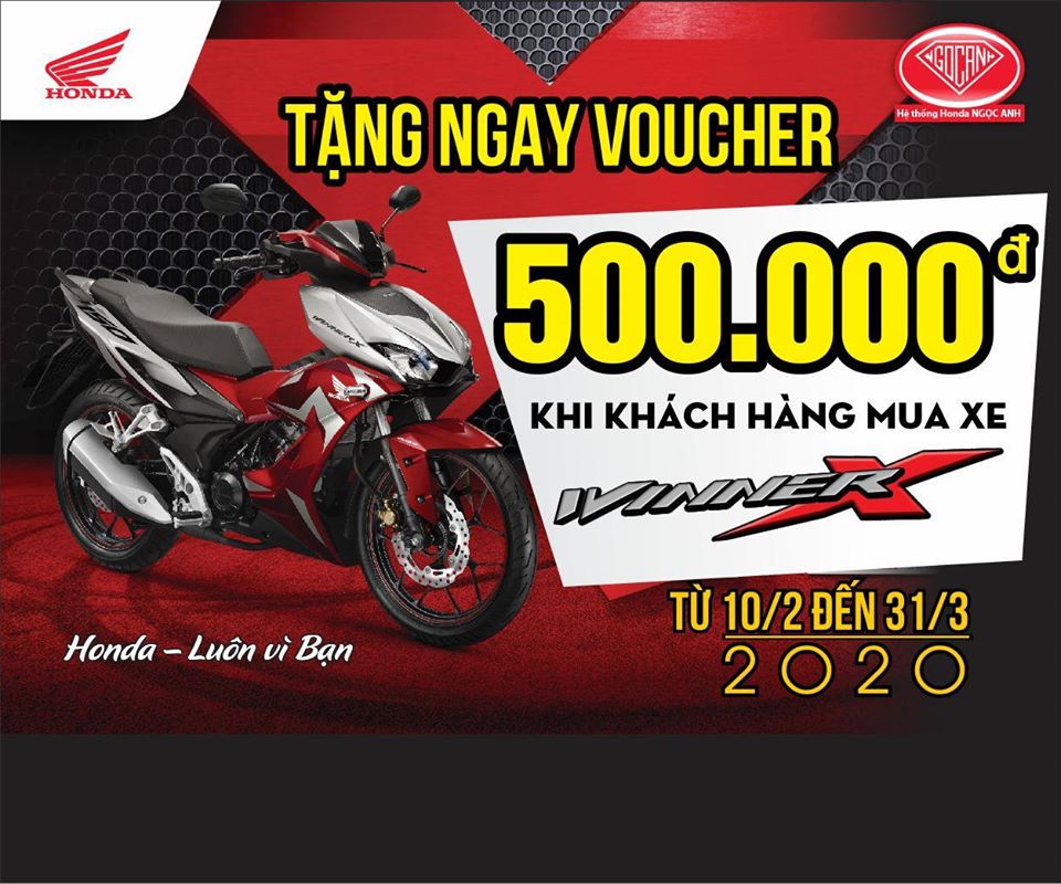 Tưng Bừng Chào Đón Chương Trình Khuyến Mãi Hấp Dẫn Dành Riêng Cho Dòng Xe Winner – X.!