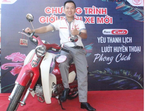 Chương Trình Giới Thiệu Xe Honda Super Cub C125 đầu tiên về Việt Nam tại HEAD Ngọc Anh 2 Khu Vực Đà Lạt.