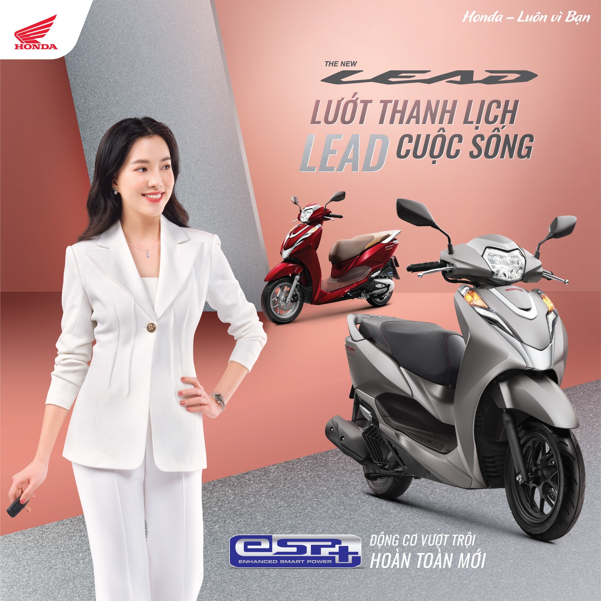 Honda Việt Nam giới thiệu phiên bản hoàn toàn mới LEAD 125cc – Lướt thanh lịch, “LEAD” cuộc sống