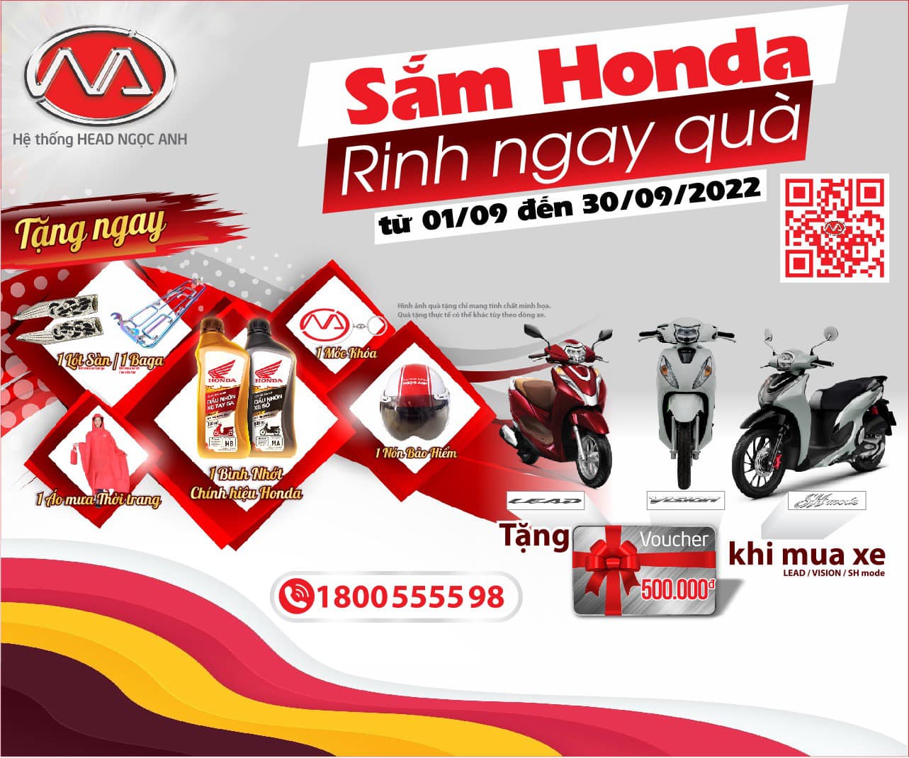 Ưu Đãi Kết Hè – Mua Xe Hết Ý Tại Hệ Thống Honda Ngọc Anh