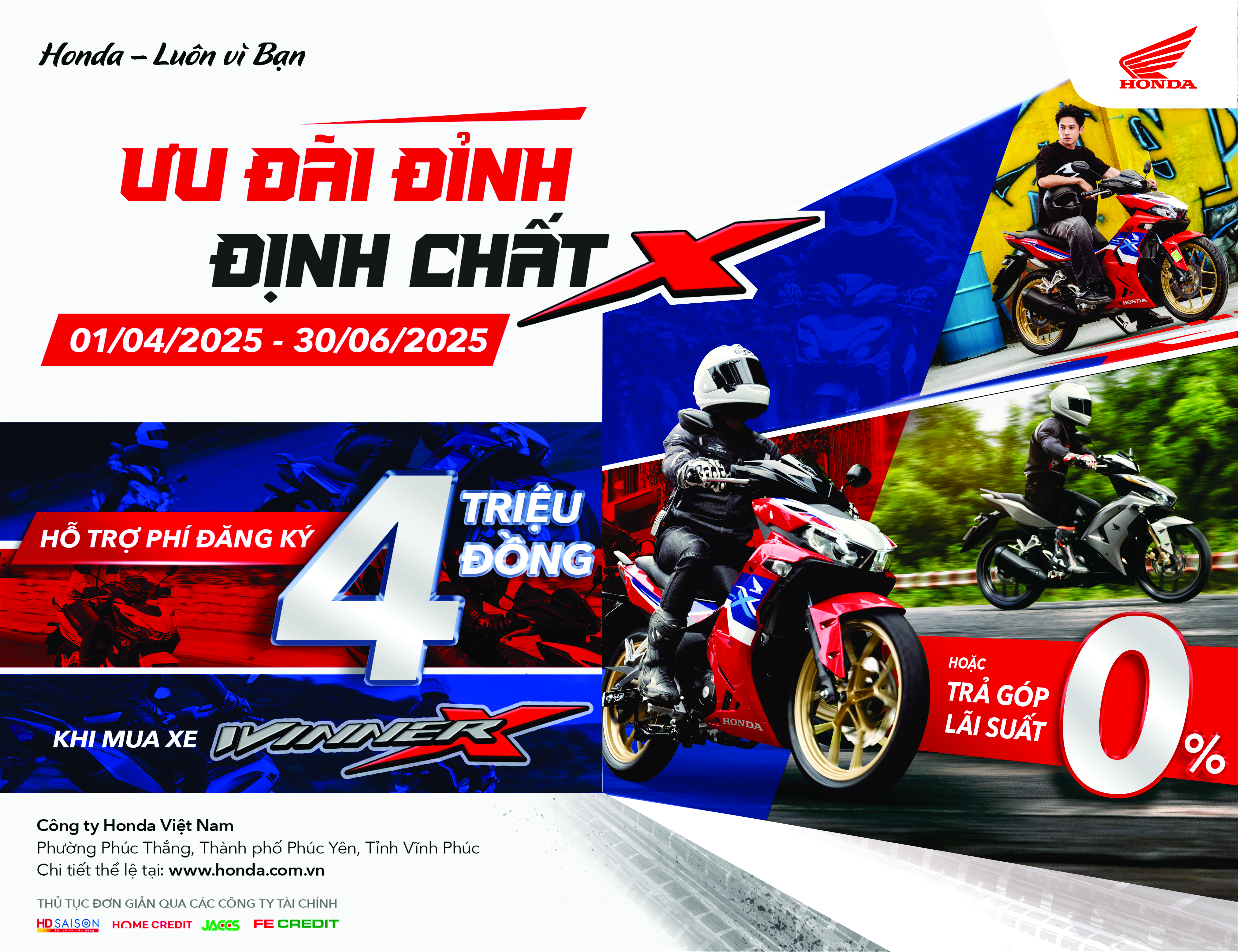 HONDA WINNER X- ƯU ĐÃI ĐỈNH – ĐỊNH CHẤT X