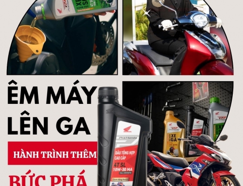 Pro Honda – DẦU NHỚT DÀNH CHO KHÁCH HÀNG KỸ TÍNH