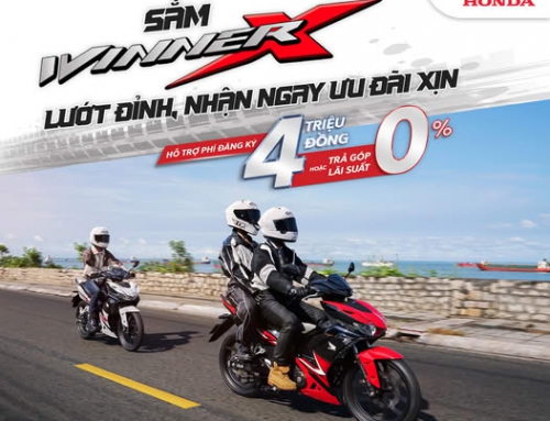 Honda Việt Nam tiếp lửa đam mê với chương trình khuyến mại “Ưu đãi đỉnh – Định chất X” dành riêng cho dòng sản phẩm Honda Winner X