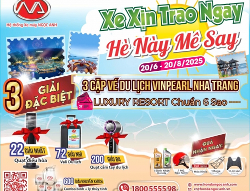 CHẤT NGẤT CÙNG CHƯƠNG TRÌNH “XE XỊN TRAO TAY – HÈ NÀY MÊ SAY”!