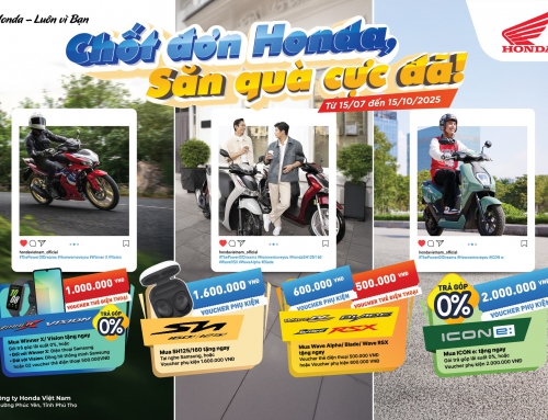 Chốt đơn Honda – Săn quà cực đã