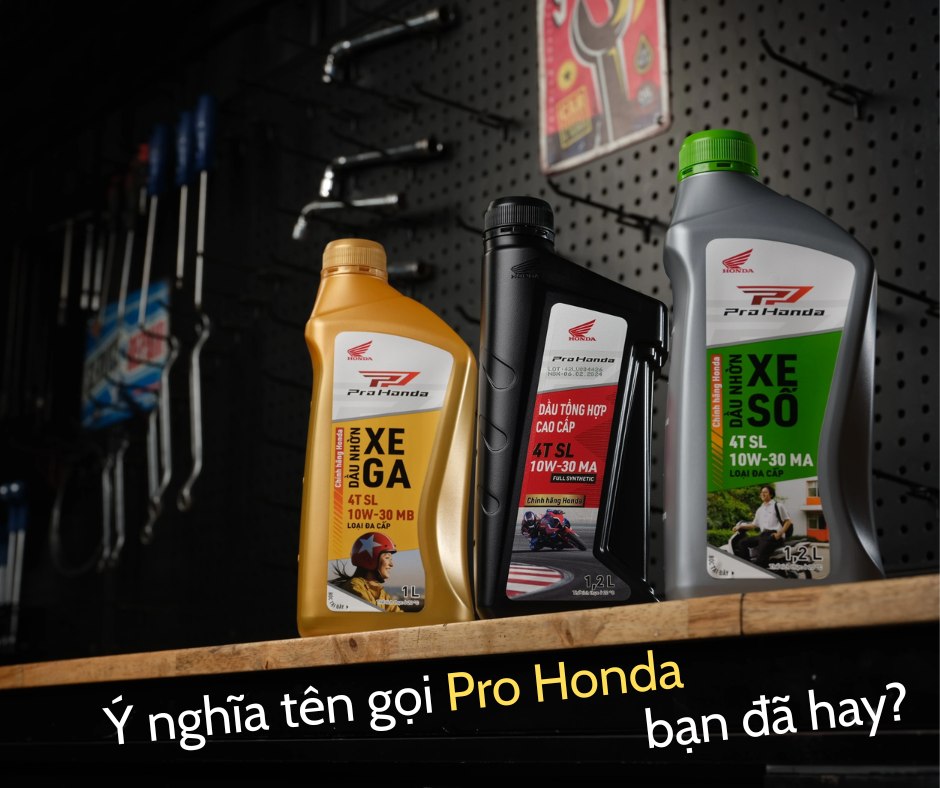chữ “Pro” trong Pro Honda không chỉ là “Pro” đâu nha!