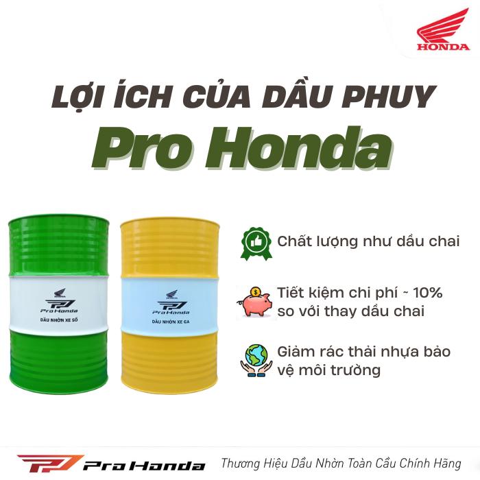 Dầu nhờn Pro Honda giải pháp thông minh cho động cơ – Hành động xanh cho môi trường